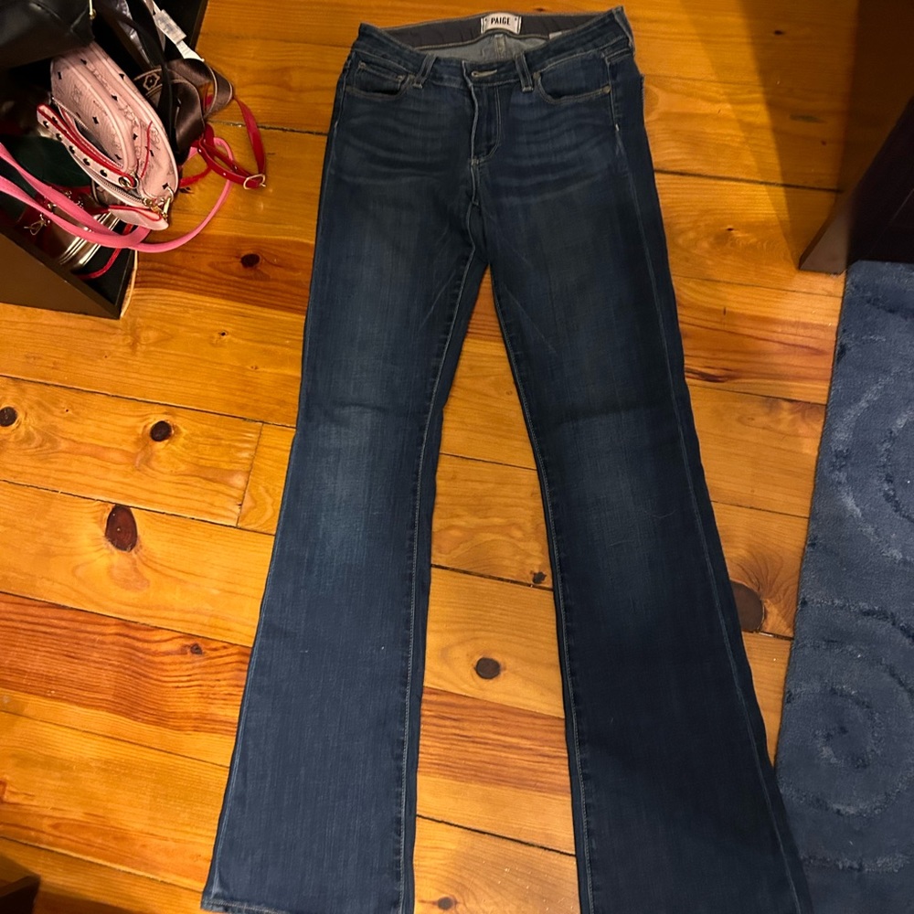 Paige bootcut size 27 low rise jean - Picture 7 of 8